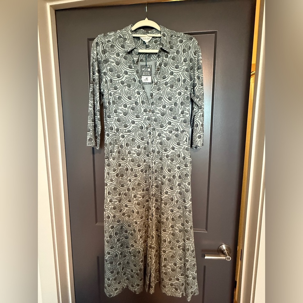 Women’s Jersey Shirt Dress Size US 6 By White Stuff